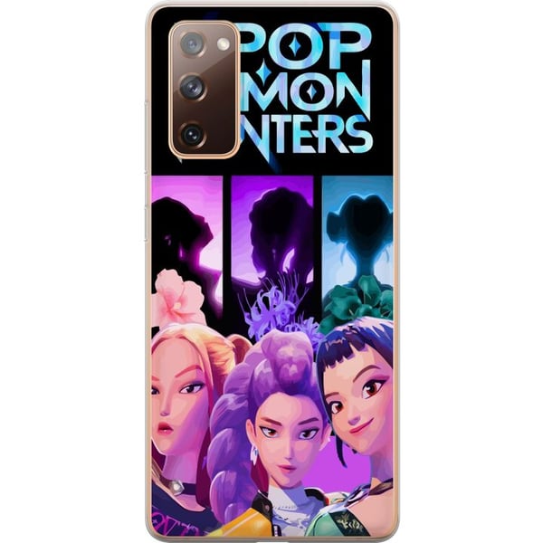 Kompatibelt Mobilskal till Samsung Galaxy S20 FE Kpop Demon Hunters Rising Shadows Heroes Mysterious Fantasy Aura