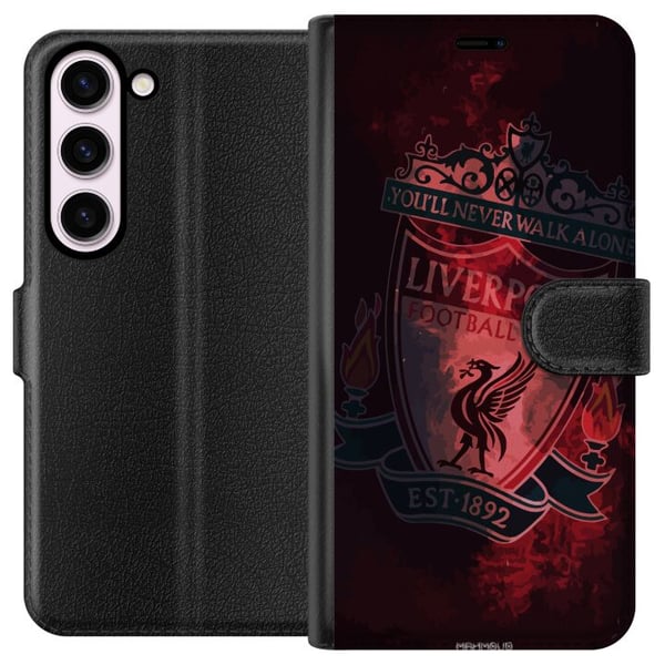 Kompatibelt Lommeboketui til Samsung Galaxy S23 Liverpool Kompatibelt Lommeboketui til Samsung Galaxy S23 Liverpool