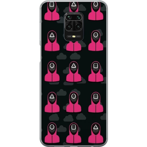 Kompatibel Mobilcover til Xiaomi Redmi Note 9S Squid Game 2 - Hvem er du?