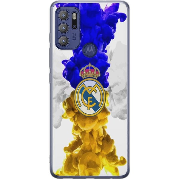 Kompatibel Mobilcover til Motorola Moto G60S Real Madrid Farver