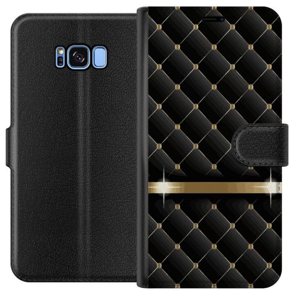 Kompatibelt Plånboksfodral till Samsung Galaxy S8 Luxuös Kompatibelt Plånboksfodral till Samsung Galaxy S8 Luxuös