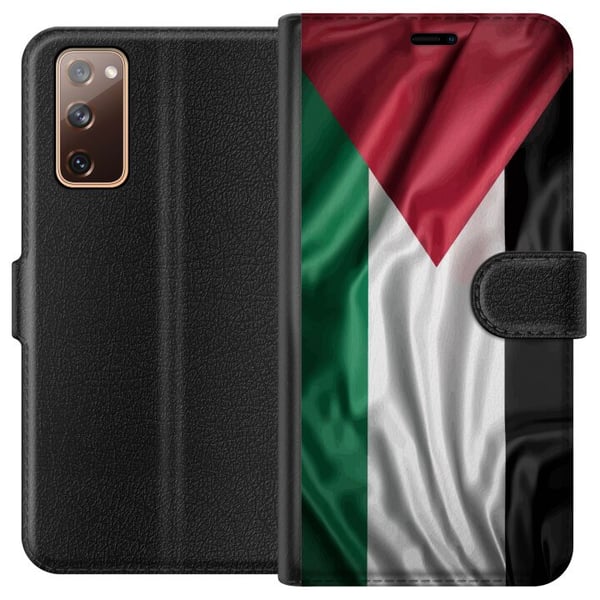 Kompatibelt Lommeboketui til Samsung Galaxy S20 FE Palestinaflagget – ikoniskt symbol på frihet i rødt, svart, hvitt og grønt Kompatibelt Lommeboketui til Samsung Galaxy S20 FE Palestinaflagget – ikoniskt symbol på frihet i rødt, svart, hvitt og grønt
