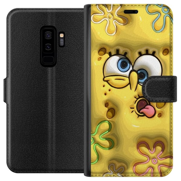 Yhteensopiva Lompakkokotelo Samsung Galaxy S9+ SieniPob Yhteensopiva Lompakkokotelo Samsung Galaxy S9+ SieniPob