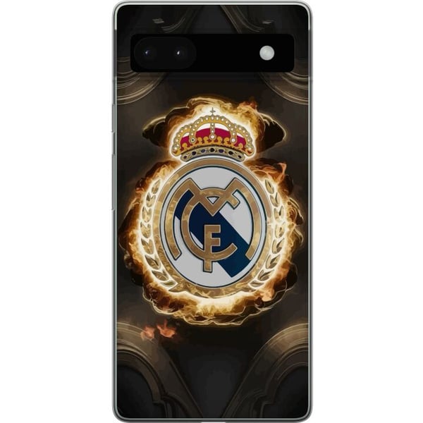Yhteensopiva Puhelinkuori Google Pixel 6a Real Madrid