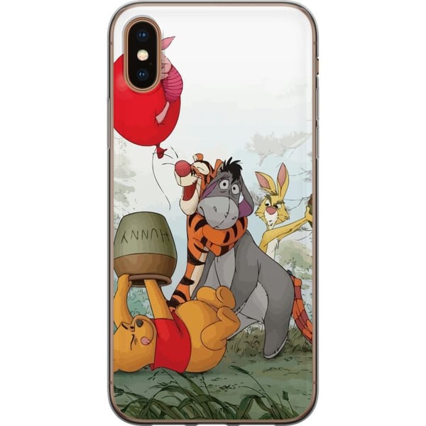 Kompatibelt Mobilskal till Apple iPhone XS Nalle Puh och Ior