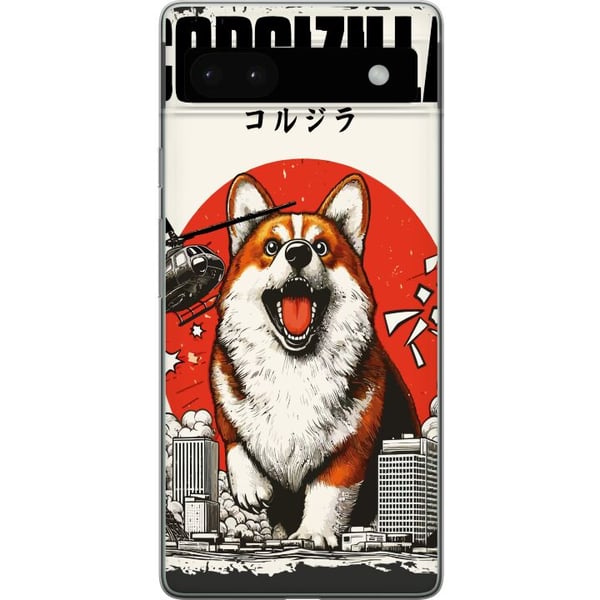 Yhteensopiva Puhelinkuori Google Pixel 6a Corgizilla