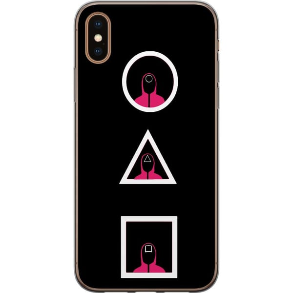 Kompatibel Mobilcover til Apple iPhone XS Squid Game 2 - Hvem er du?