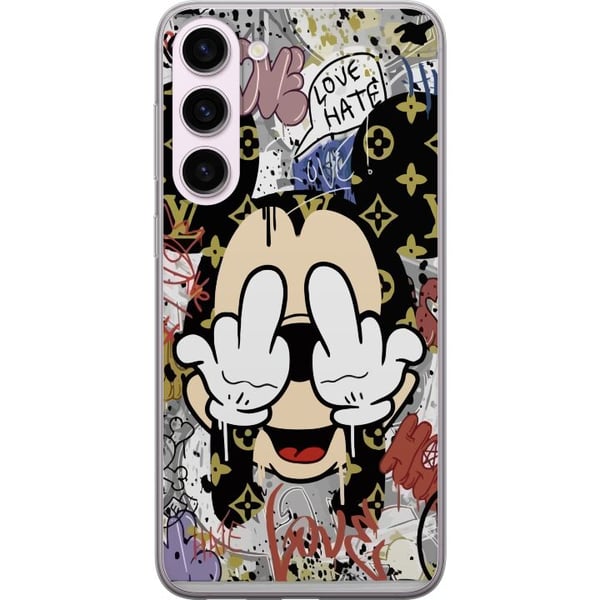 Kompatibel Mobilcover til Samsung Galaxy S23+ Mickey Mouse Kompatibel Mobilcover til Samsung Galaxy S23+ Mickey Mouse