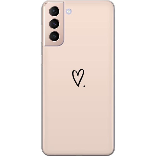 Kompatibelt Mobildeksel til Samsung Galaxy S21 Hjerte