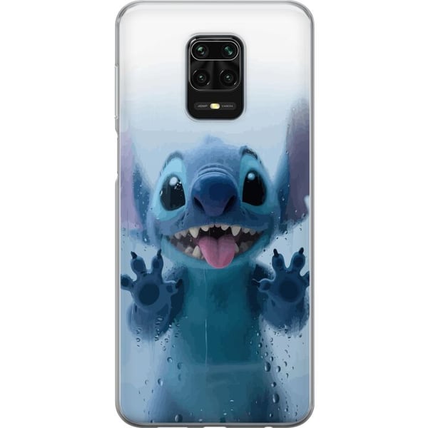 Kompatibel Mobilcover til Xiaomi Redmi Note 9S Stitch ved et vindue i sød stil