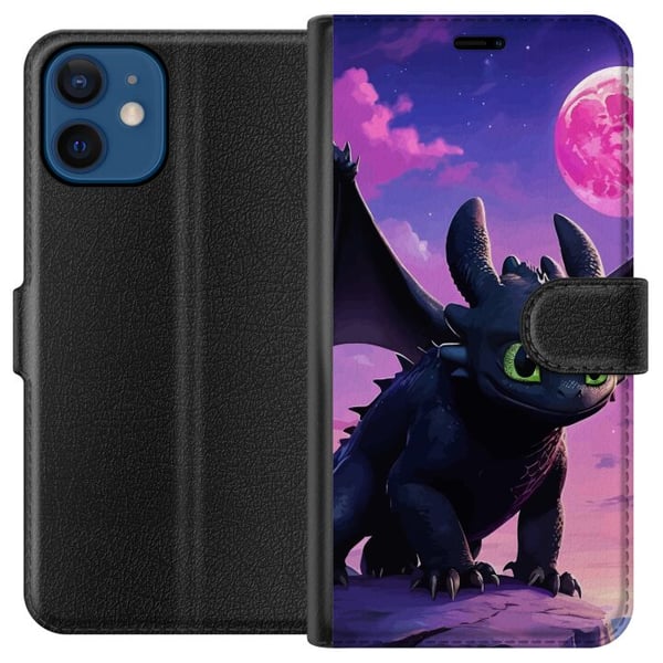 Yhteensopiva Lompakkokotelo Apple iPhone 12 mini Kuinka kouluttaa lohikäärmeesi
