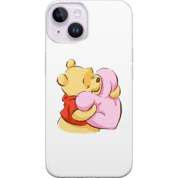 Kompatibelt Mobilskal till Apple iPhone 14 Nalle Puh Kram
