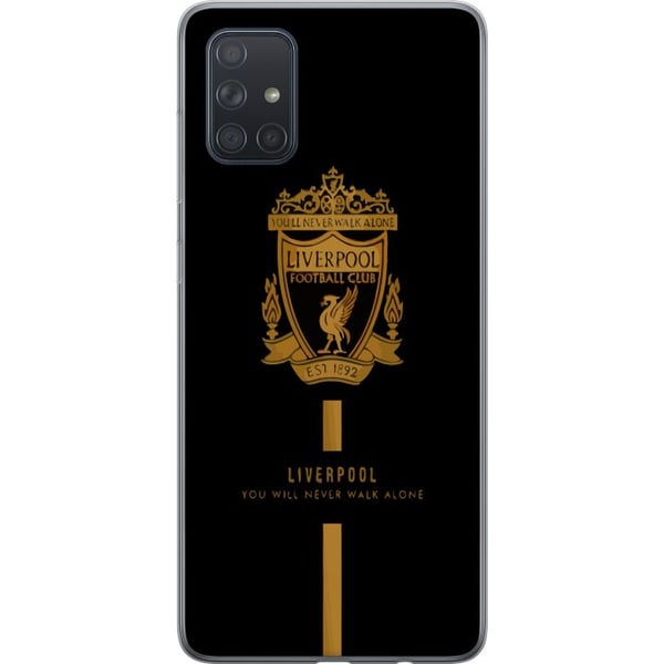 Kompatibelt Mobildeksel til Samsung Galaxy A71 Liverpool-emblem offisiell klubbdesign 2025
