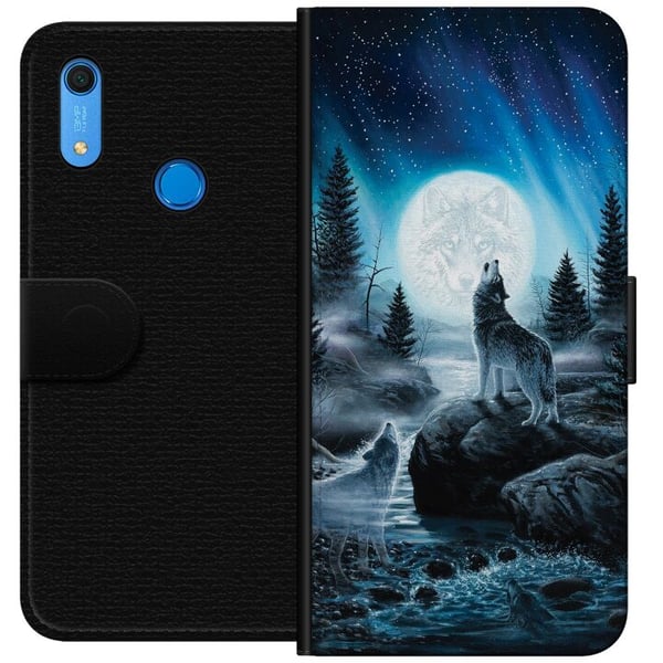 Kompatibelt Lommeboketui til Huawei Y6s (2019) Vokter om natten