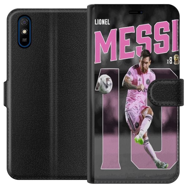 Kompatibel Tegnebogsetui til Xiaomi Redmi 9A Lionel Messi