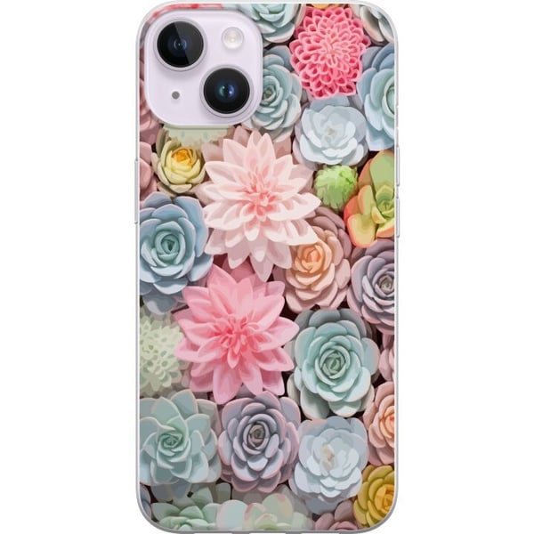 Yhteensopiva Puhelinkuori Apple iPhone 14 Vihreät kasvit