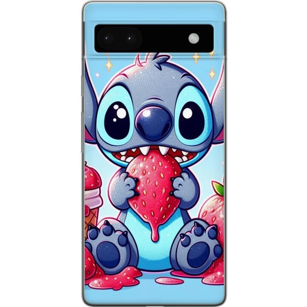 Yhteensopiva Puhelinkuori Google Pixel 6a  Stitch mansikka