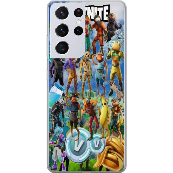 Kompatibel Mobilcover til Samsung Galaxy S21 Ultra 5G Fortnite