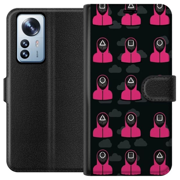 Yhteensopiva Lompakkokotelo Xiaomi 12 Pro Squid Game 2 - Kuka olet?