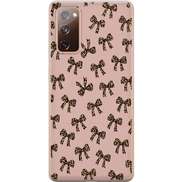 Kompatibelt Mobildeksel til Samsung Galaxy S20 FE Leopardmønstrede sløyfer rosa bakgrunn mote jentete søt retro mønster mote mønster stilig dekor Kompatibelt Mobildeksel til Samsung Galaxy S20 FE Leopardmønstrede sløyfer rosa bakgrunn mote jentete søt retro mønster mote mønster stilig dekor