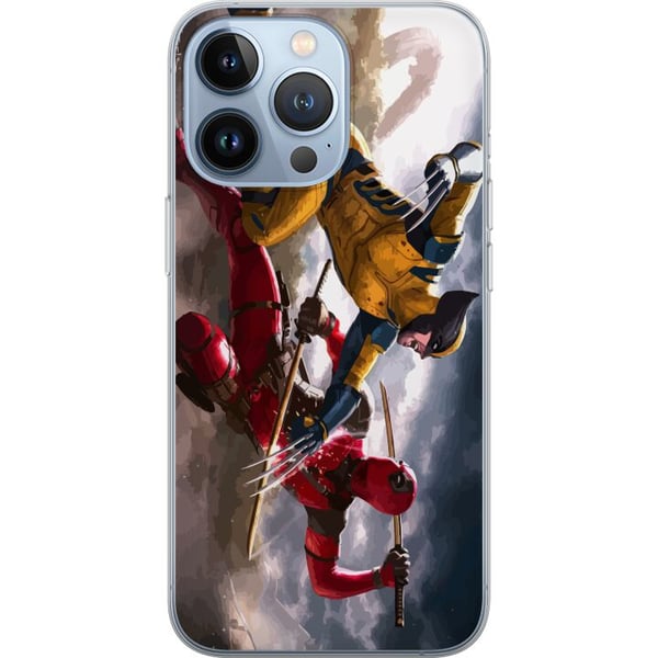 Yhteensopiva Puhelinkuori Apple iPhone 13 Pro Wolverine Deadpool Yhteensopiva Puhelinkuori Apple iPhone 13 Pro Wolverine Deadpool