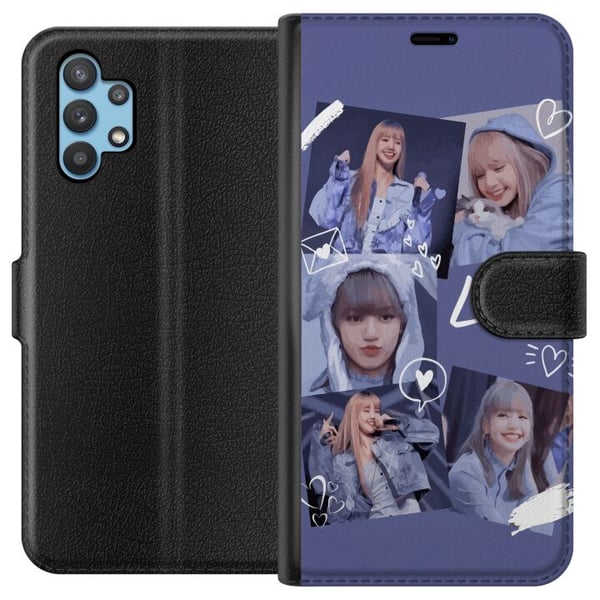Kompatibelt Plånboksfodral till Samsung Galaxy A32 5G Lisa Blackpink – Aesthetic K-pop Queen Kompatibelt Plånboksfodral till Samsung Galaxy A32 5G Lisa Blackpink – Aesthetic K-pop Queen