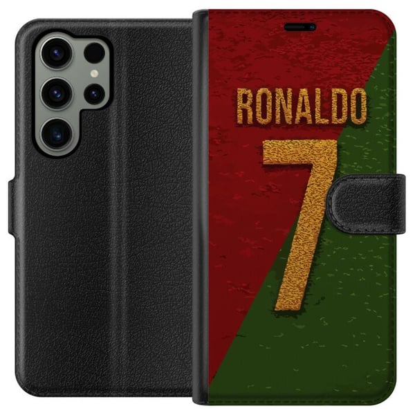 Kompatibelt Plånboksfodral till Samsung Galaxy S23 Ultra Ronaldo