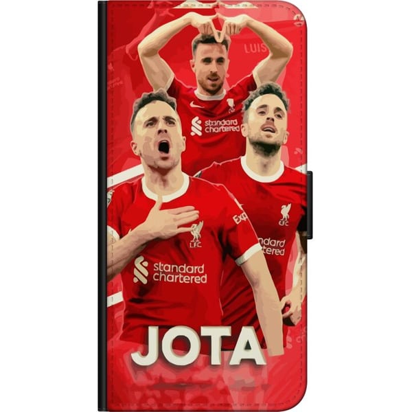 Kompatibelt Lommeboketui til Samsung Galaxy A03s Liverpool Jota plakat Portugal spiss angriper Premier League Reds fotball spiller klubb design kunst