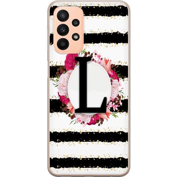 Yhteensopiva Puhelinkuori Samsung Galaxy A23 Kirjain L