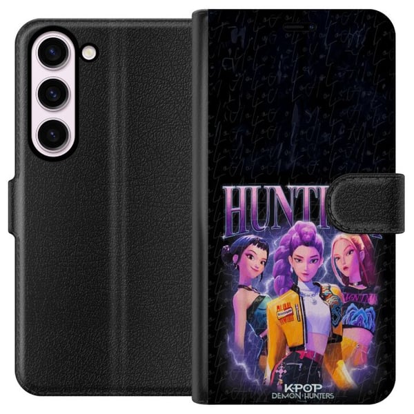 Kompatibel Tegnebogsetui til Samsung Galaxy S23 Kpop-dæmonjægerne Huntrix Mira Zoey Rumi animeillustration Kompatibel Tegnebogsetui til Samsung Galaxy S23 Kpop-dæmonjægerne Huntrix Mira Zoey Rumi animeillustration
