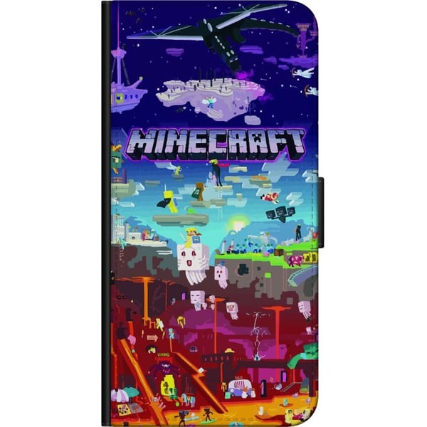 Kompatibel Tegnebogsetui til Motorola Moto G9 Play Minecraft