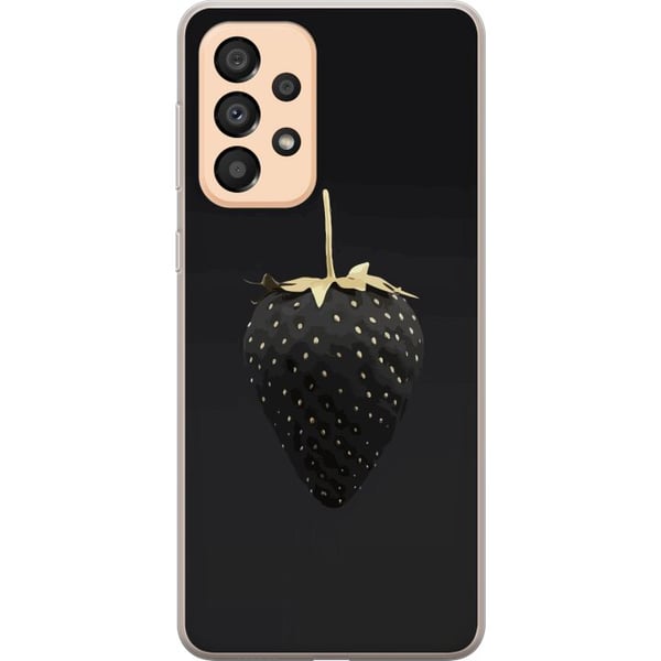 Yhteensopiva Puhelinkuori Samsung Galaxy A33 5G Ylellinen Mansikka