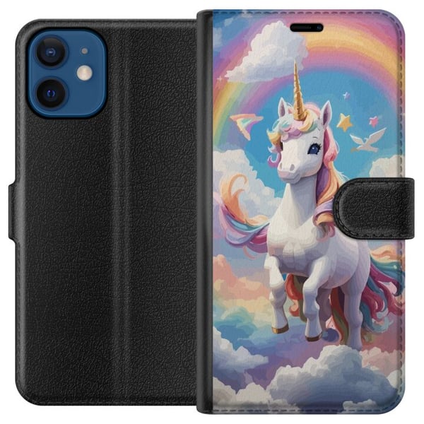 Yhteensopiva Lompakkokotelo Apple iPhone 12 mini Yksisarvinen