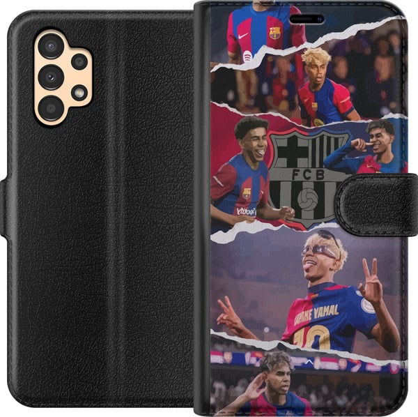 Kompatibelt Lommeboketui til Samsung Galaxy A13 Yamal Fotballspiller Barcelona-stjerne