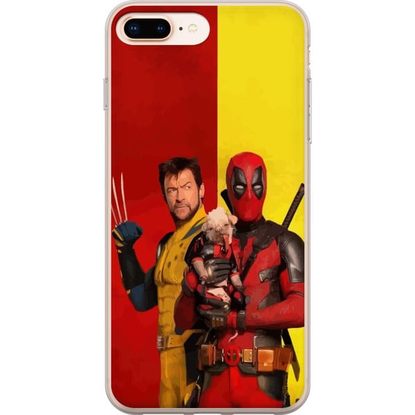 Kompatibel Mobilcover til Apple iPhone 8 Plus Deadpool & Wolverine Kompatibel Mobilcover til Apple iPhone 8 Plus Deadpool & Wolverine
