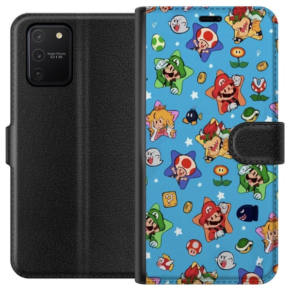 Kompatibelt Lommeboketui til Samsung Galaxy S10 Lite Nintendo Mario Switch-spillfigur Kompatibelt Lommeboketui til Samsung Galaxy S10 Lite Nintendo Mario Switch-spillfigur