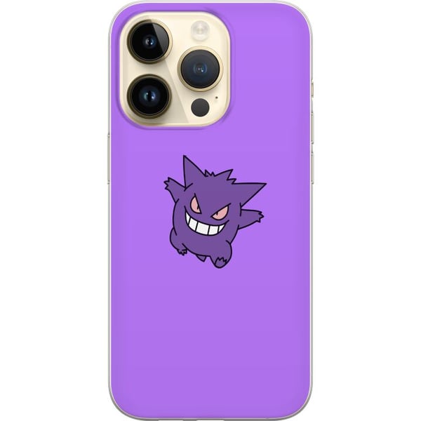 Yhteensopiva Puhelinkuori Apple iPhone 14 Pro Gengar Pokémon