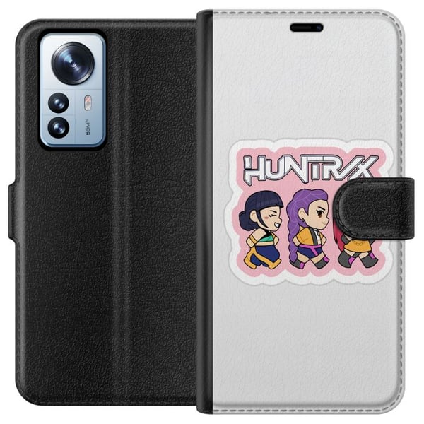 Yhteensopiva Lompakkokotelo Xiaomi 12 Pro K-pop Demonien metsästäjät Huntrix Chibi Idolit Söpö Sarjakuva Kawaii Energia