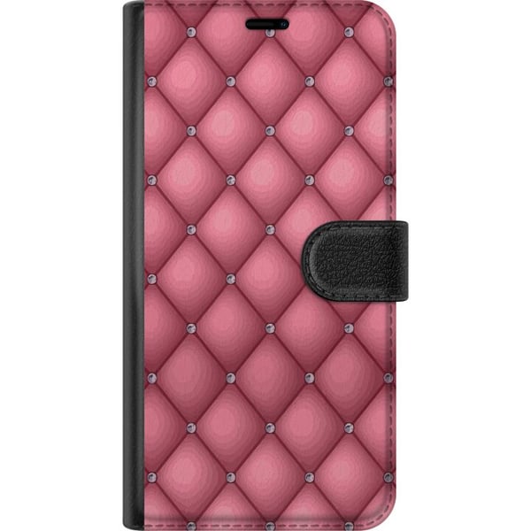 Kompatibel Tegnebogsetui til Apple iPhone 12 Unikt Lyserød Mønster
