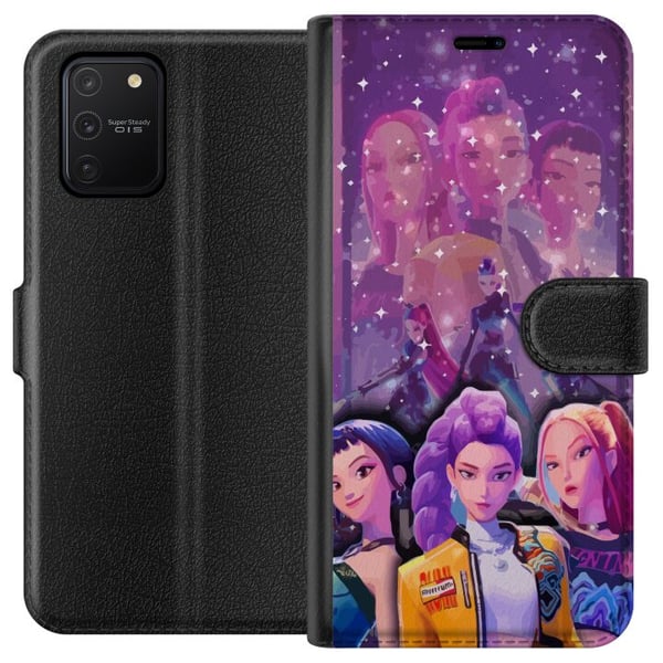 Kompatibelt Lommeboketui til Samsung Galaxy S10 Lite K-pop-demonjegere Zoey Mira Aya Forent Stjernemagi Kosmisk Energi Kompatibelt Lommeboketui til Samsung Galaxy S10 Lite K-pop-demonjegere Zoey Mira Aya Forent Stjernemagi Kosmisk Energi