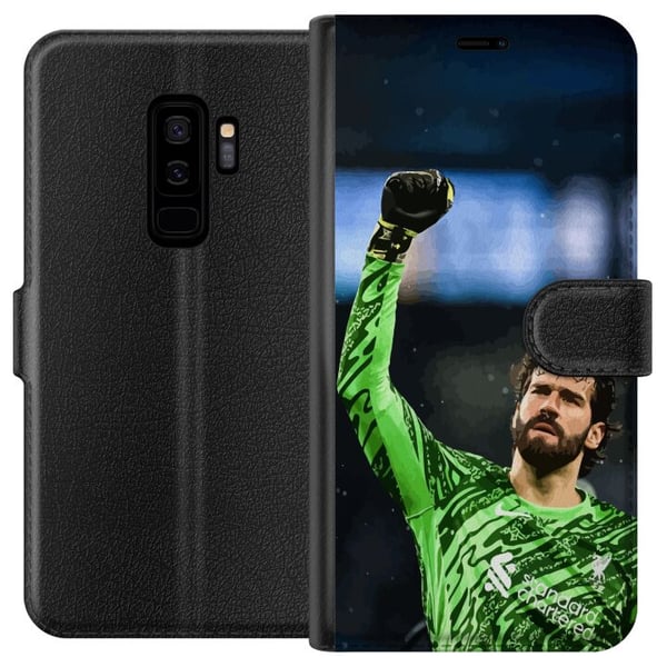 Kompatibelt Lommeboketui til Samsung Galaxy S9+ Alisson Liverpool Brasilias eneste målvakt på listen fotball keeper refleksrask stabil trygg og vikti Kompatibelt Lommeboketui til Samsung Galaxy S9+ Alisson Liverpool Brasilias eneste målvakt på listen fotball keeper refleksrask stabil trygg og vikti