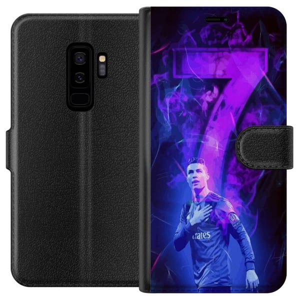 Kompatibelt Lommeboketui til Samsung Galaxy S9+ Ronaldo 7 Kompatibelt Lommeboketui til Samsung Galaxy S9+ Ronaldo 7