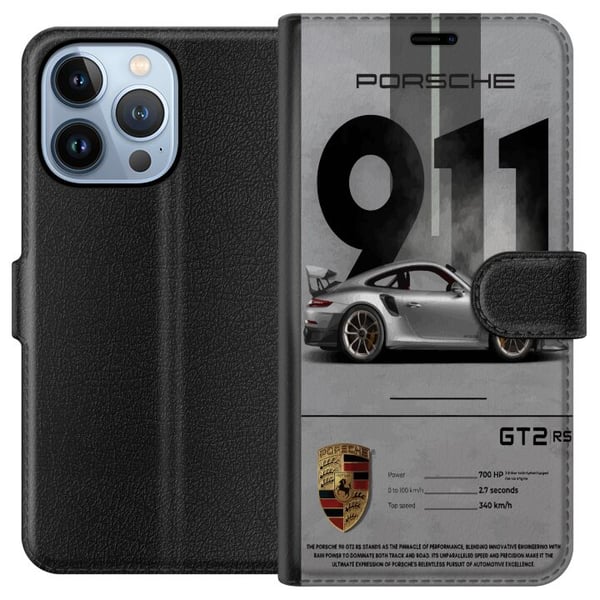 Yhteensopiva Lompakkokotelo Apple iPhone 13 Pro Porsche 911 Yhteensopiva Lompakkokotelo Apple iPhone 13 Pro Porsche 911