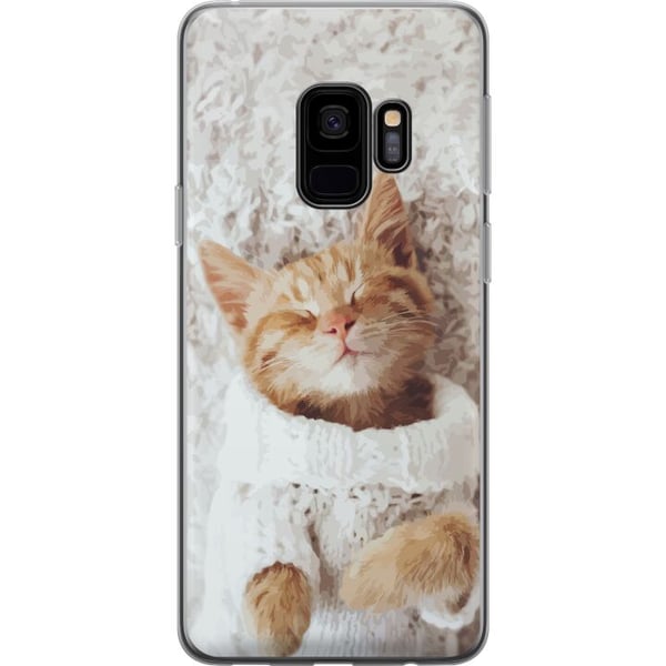 Kompatibelt Mobilskal till Samsung Galaxy S9 Katt Kompatibelt Mobilskal till Samsung Galaxy S9 Katt