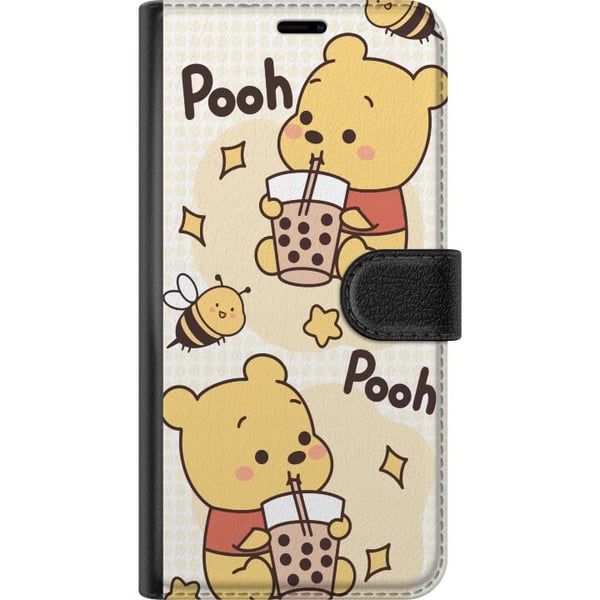 Kompatibelt Plånboksfodral till Samsung Galaxy S9+ Nalle Pooh Style – klassiskt björnmotiv i ny tolkning