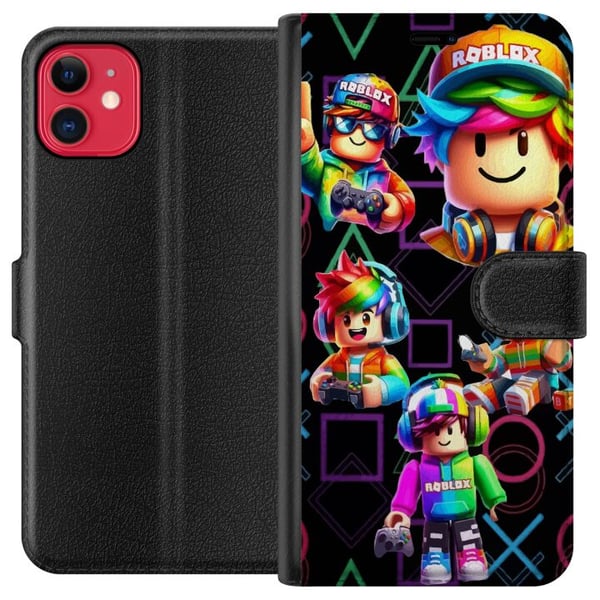 Kompatibelt Plånboksfodral till Apple iPhone 11 Roblox Kompatibelt Plånboksfodral till Apple iPhone 11 Roblox