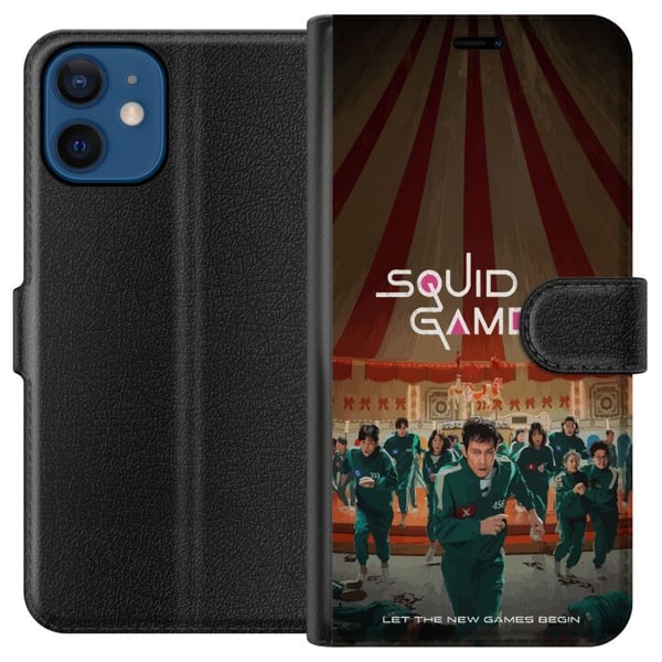 Kompatibelt Lommeboketui til Apple iPhone 12 Squid Game