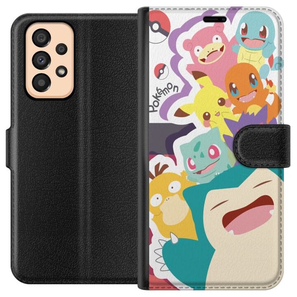 Yhteensopiva Lompakkokotelo Samsung Galaxy A33 5G Pokemon