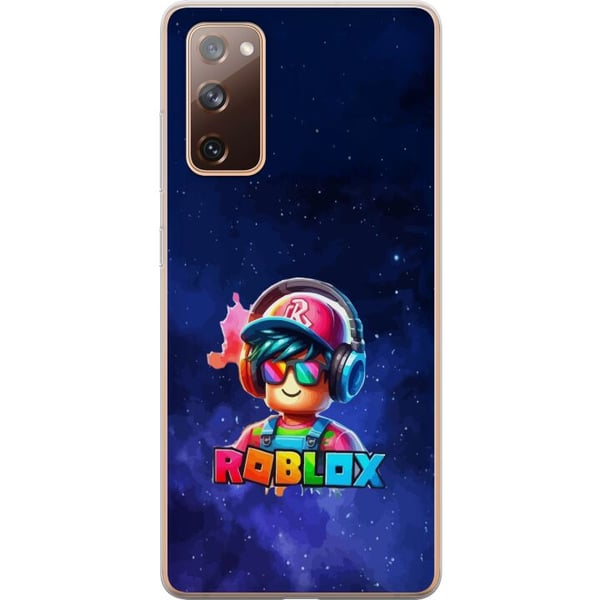 Kompatibelt Mobildeksel til Samsung Galaxy S20 FE Roblox Space Explorer-design futuristisk romtema med fargerike detaljer spillfølelse og neonlys i b Kompatibelt Mobildeksel til Samsung Galaxy S20 FE Roblox Space Explorer-design futuristisk romtema med fargerike detaljer spillfølelse og neonlys i b