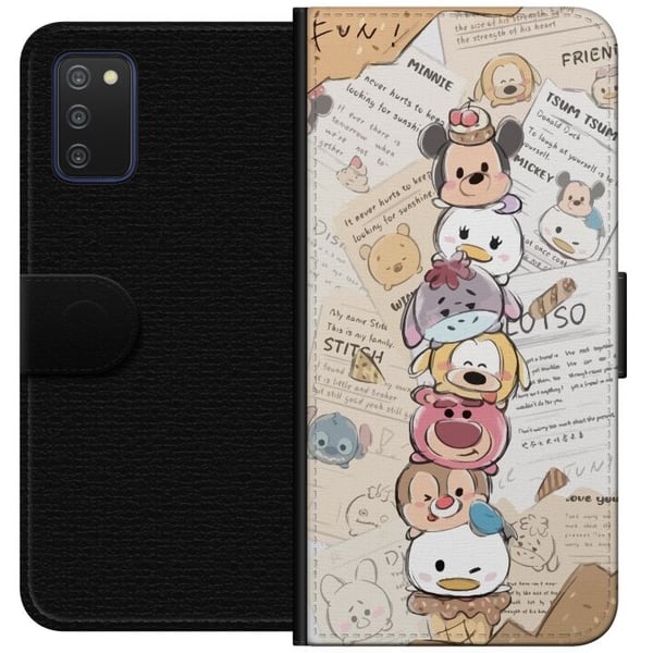 Kompatibelt Lommeboketui til Samsung Galaxy A03s Disneyfigurer Pixar Marvel Prinsesse